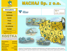 Tablet Screenshot of machaj.pl